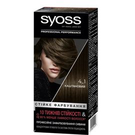 Краска для волос SYOSS Каштановый 4-1, 115 мл