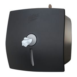 Диспенсер для туалетной бумаги SELPAK с центральной подачей, черный
