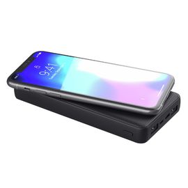 Зарядное устройство TRUST Primo Eco, черный, быстрая зарядка, USB-C (15 Вт), USB-A (12 Вт), 20000mAh