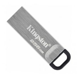 Накопитель KINGSTON DataTraveler, USB 3.2, серебристый, металлический корпус, компактный и легкий, 256GB