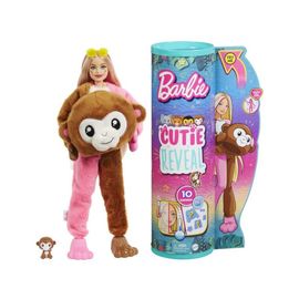 Кукла BARBIE Cutie Reveal Друзья джунглей Обезьянка