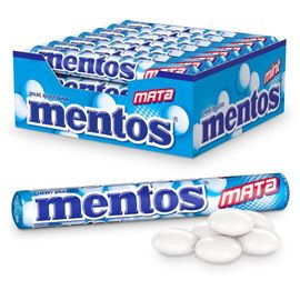 Drajeu de mestecat MENTOS Mint, 37 g