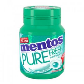 Guma de mestecat MENTOS Pure Fresh Wintergreen, 60 g