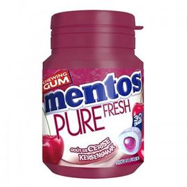 Жевательная резинка MENTOS Pure Fresh со вкусом вишни, 60 г