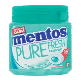 Guma de mestecat MENTOS Pure Fresh Wintergreen, 100g