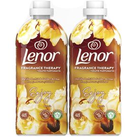 Кондиционер для белья LENOR Vanilla Orhid&Gold Amber, 2x1,2л