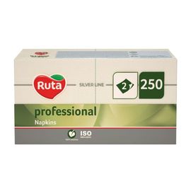 Servetele RUTA Professional, 2-straturi, 1/8, sampanie, 250 buc