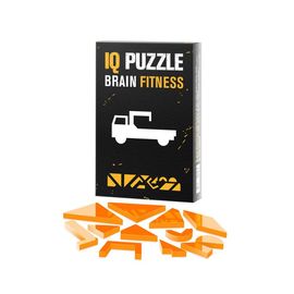 Joc de logica IQ PUZZLE Crane Truck, 12 piese