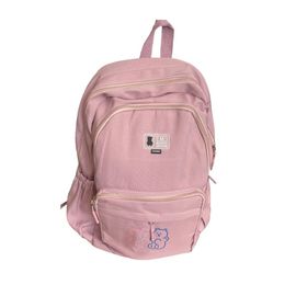 Рюкзак PIGEON Р420 с медведями, розовый, тканевый, 45x30x10 cм
