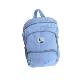 Рюкзак PIGEON Р420 с медведями, синий, тканевый, 45x30x10 cм