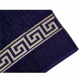 Полотенце BUMBACEL Греция, махровое, темно-синие, 50x90 см