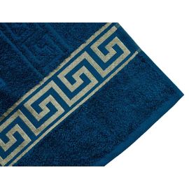 Полотенце BUMBACEL Греция, махровое, голубые чернила, 50x90 см