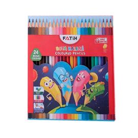 Creioane colorate Fatih Full Length, 24 culori