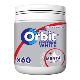 Жевательная резинка ORBIT Professional White Spearmint, 84г, 60шт