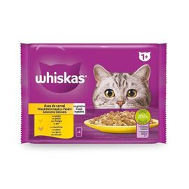Hrana WHISKAS Sel Pas asp, pentru pisici, 4x85g