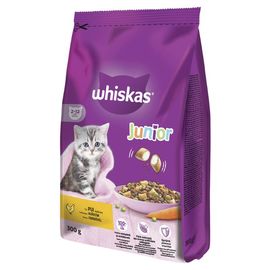 Hrana WHISKAS Junior Pui, pentru pisici, uscata, 300g