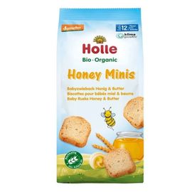 Mini-biscuiti HOLLE de griu, cu miere, 12 luni+, 100g