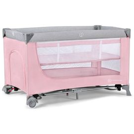 Кровать-манеж KINDERKRAFT Leody, KCLEOD00PNK0000, розовая