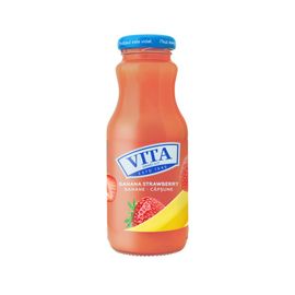 Nectar VITA, banana-capsuni, 250ml