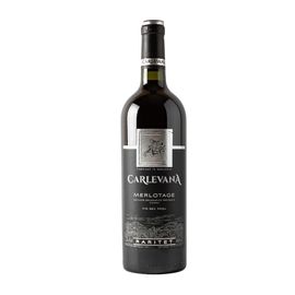Вино CARLEVANA Raritet Merlotage, красное, сухое, 2016, 0,75л