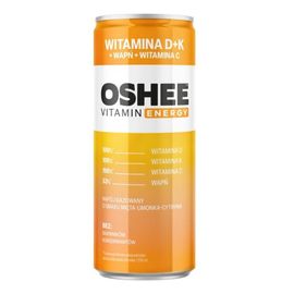 Напиток OSHEE Мята-лайм-лимон, Vit D+K, 250мл