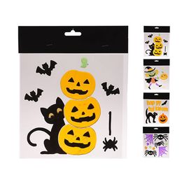 Autocolante pentru geam Halloween, 20x20cm