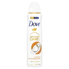 Deodorant DOVE Deo Advanced Care Coconut&Jasmine Flower Scent, 150 ml
