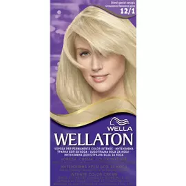 Vopsea-crema pentru par WELLATON, 12/1 Blond deschis, 110 ml