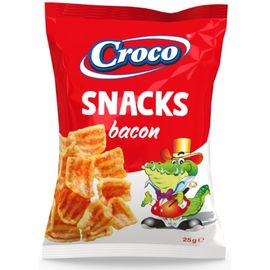 Snacks CROCO bacon, 50 g