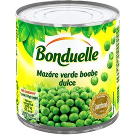Mazare verde boabe BONDUELLE, 425 ml