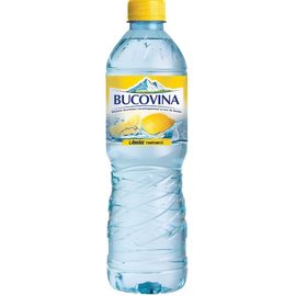 Минеральная вода Bucovina, негазированная, со вкусом лимона, 0.5л