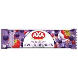 Зерновой батончик AXA, со вкусом йогурта и лесными ягодами, 25г