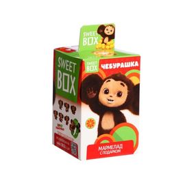 Mармелад SSWEET BOX Чебурашка, с игрушкой, 10г