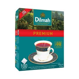 Чай DILMAH, черный, в пакетиках, 100п x 1,5г, 150г