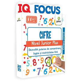 IQ FOCUS. Cifre. Junior Plus. 4-5 ani