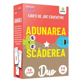 Carti de joc educative. Adunarea • Scaderea. DuoCard