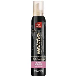 Мусс для волос WELLAFLEX Black Edition Sensitive N3, 200мл