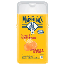 Gel de dus LE PETIT MARSEILLAIS Grapefruit si orange, 650 ml
