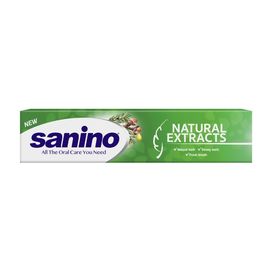 Зубная паста SANINO Natural Extracts, 90мл