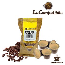 Capsula pentru aparatele de cafea LA COMPATIBILE ORO DI NAPOLI Nespresso, 5 buc, 5.6 gr