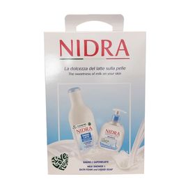 Set Cadou NIDRA (Lapte-gel de baie 750ml+sapun lichid 300ml)