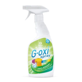 Spray indepartarea petelor GRASS G-OXI Color, pentru tesaturi colorate, 600 ml