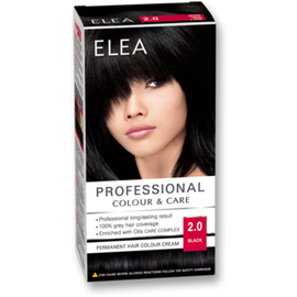 Краска для волос SOLVEX Elea, 2.0 - Чёрный, 138 мл