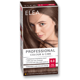 Краска для волос ELEA, 6.0 - Тёмно-русый, 138 мл