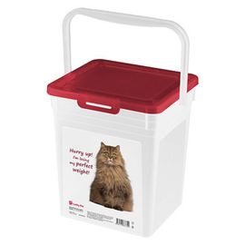 Container pentru hrana Lucky Pet 8 l, 24 x 21 x 25 cm, pentru pisici