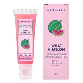 Бальзам для губ MERMADE What a Melon SPF 6, увлажняющий, 10мл