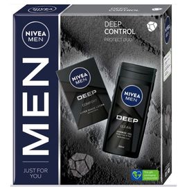 Подарочный набор NIVEA Men Deep Control Duo