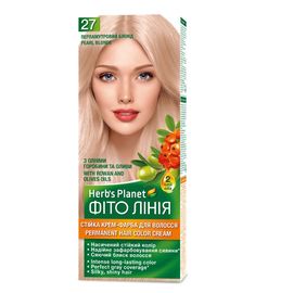 Краска для волос FITO LINIA № 27, Перламутровый блонд, 144 мл