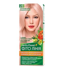 Краска для волос FITO LINIA № 28, Клубничный блонд,  144 мл