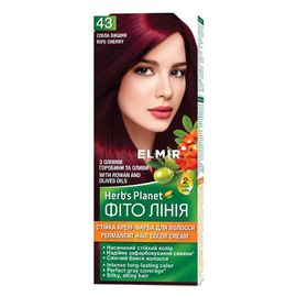 Краска для волос FITO LINIA № 43, Спелая вишня, 144 мл